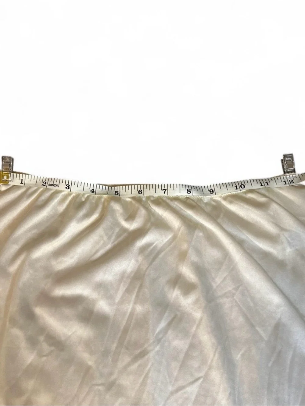 Vintage 70s/80s Nice ‘N Spicy White Slip Skirt